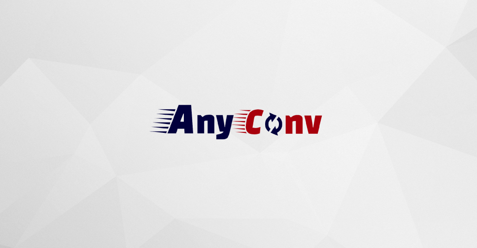 Online dosya dönüştürücü - AnyConv